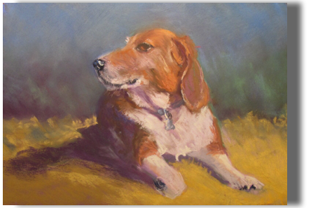 Dog Portrait Example
Pastel

