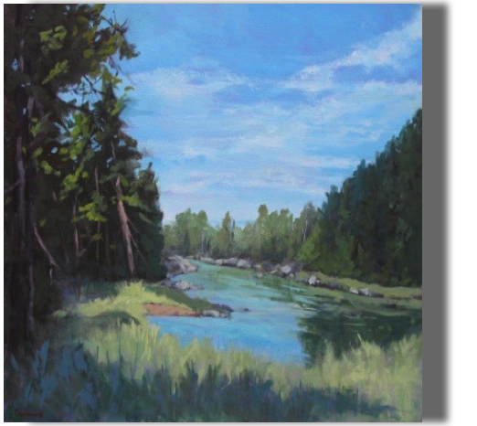 Bend in the River - Boothbay
Private Collection