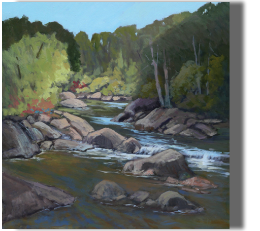 Headwaters Spring, Georges River
30x30- $1,200