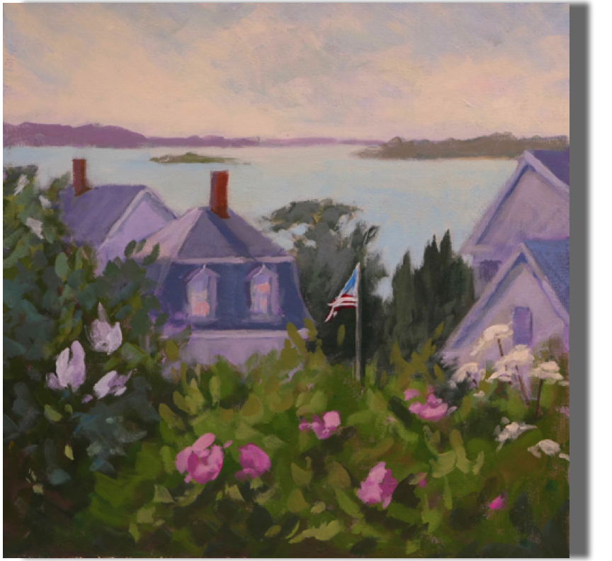 Summer Roses
16x16 - $400
Stonington Harbor