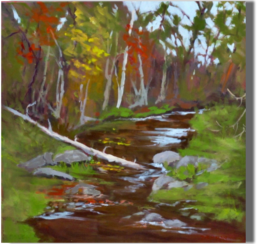 Autumn, At Last
20x20 (Gallery Wrap) -$425 
Goose River Preserve