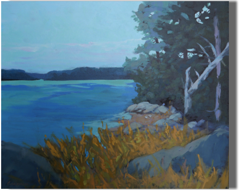 Late Summer Soliloquy
20x24 - $500
Sheepscot River