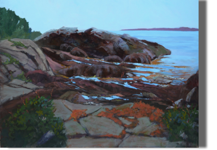 Sea Change - 30x40 - $3500
Ocean Point, East Boothbay