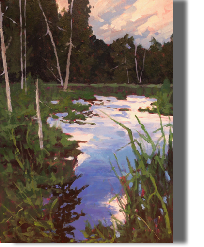 Marsh Magic - 24x18 
Private Collection